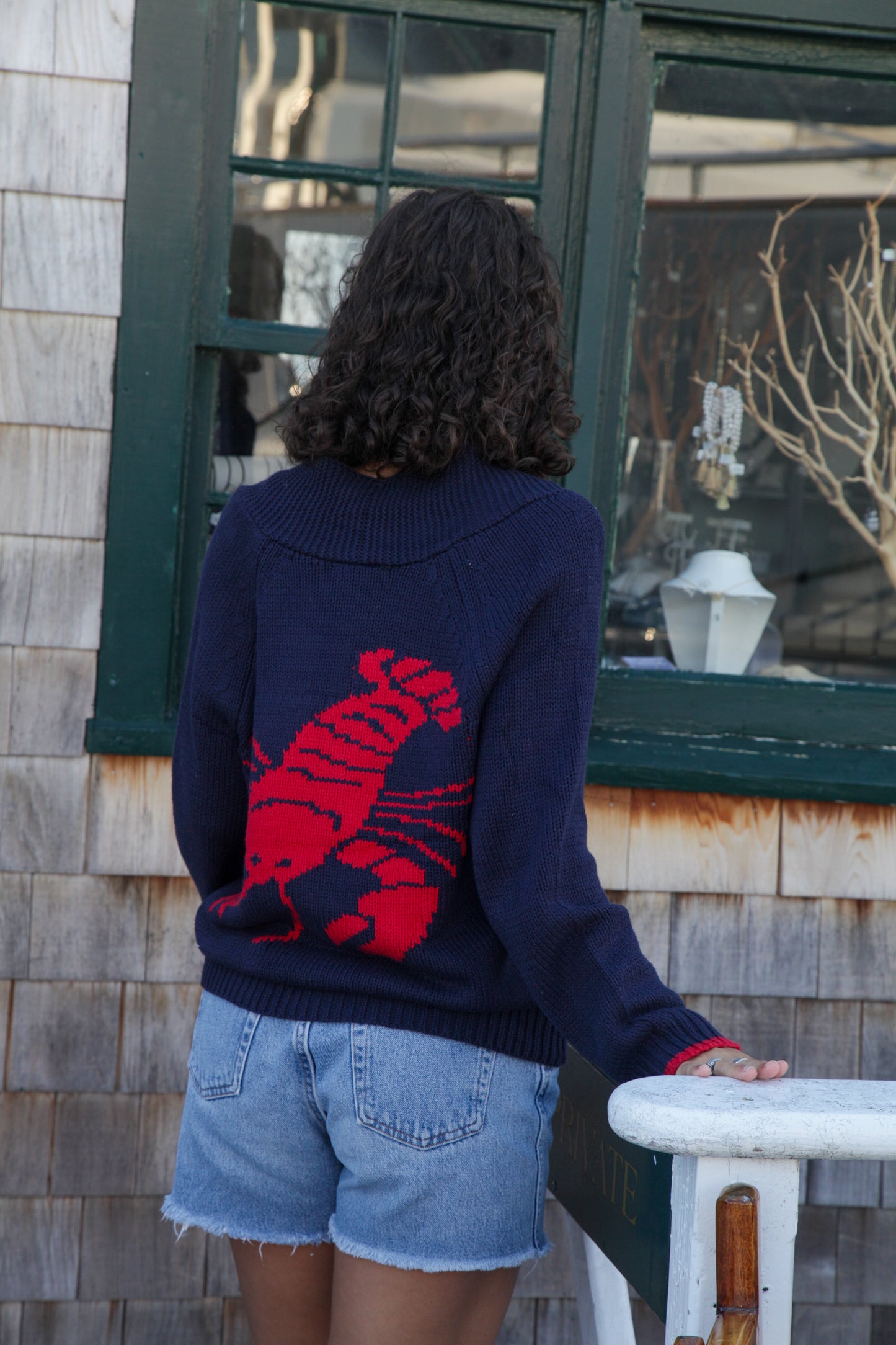 Lobster Cardigan