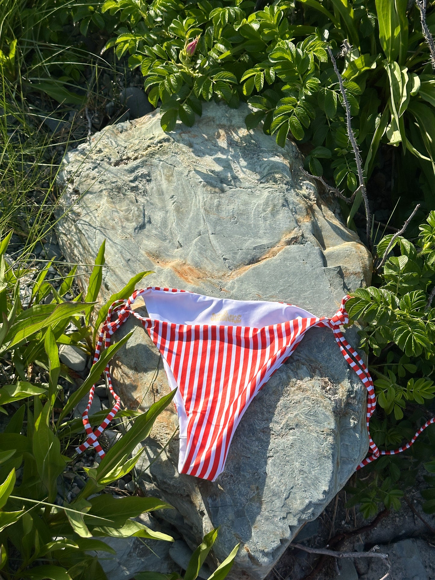 Fourth of July Striped Kini Bottom