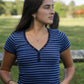 Hay Field Striped Top