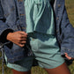 Poplin Striped Shorts