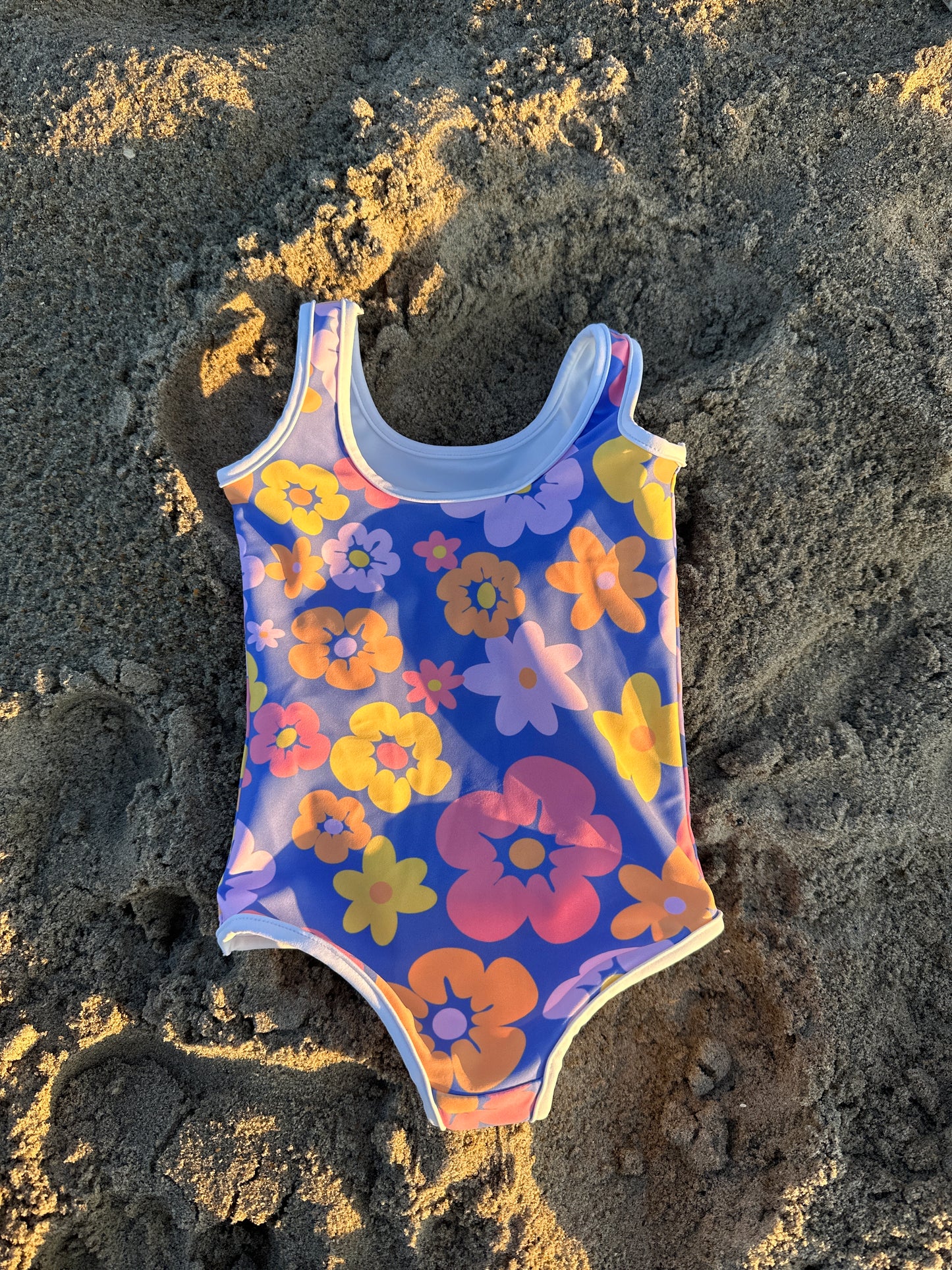 A Summers Daydream Kids One Piece Swim Suit