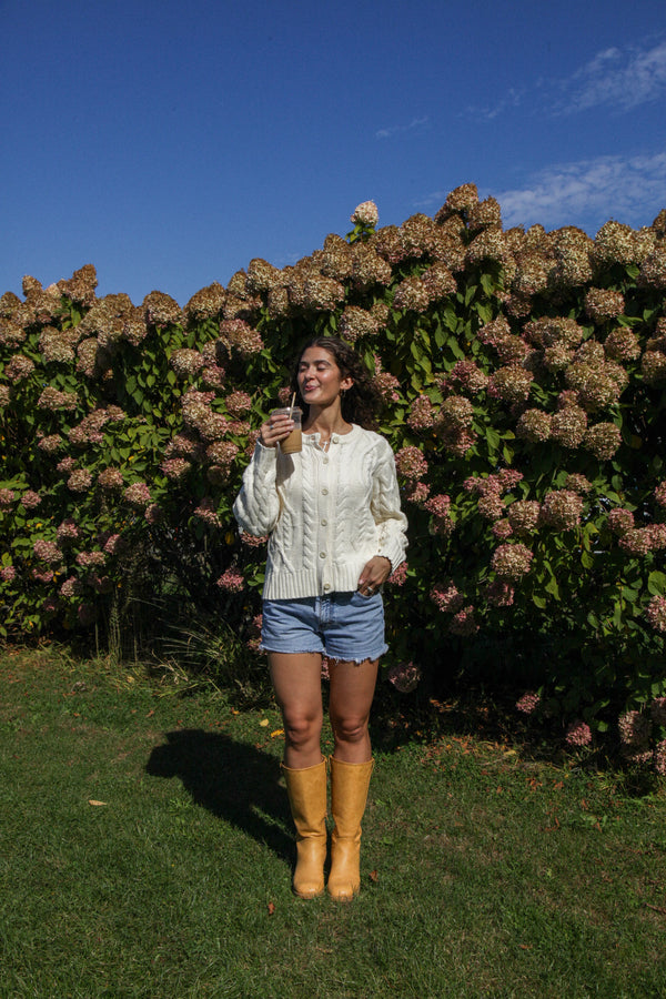 Rory Cream Cardigan