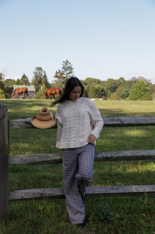 Cowboy Corded Sweater