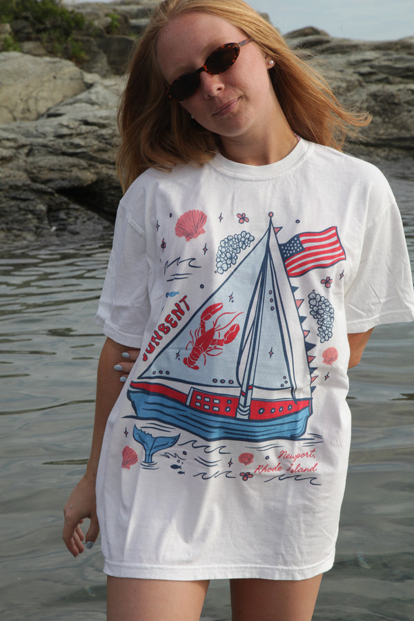 Summers in Newport Tee