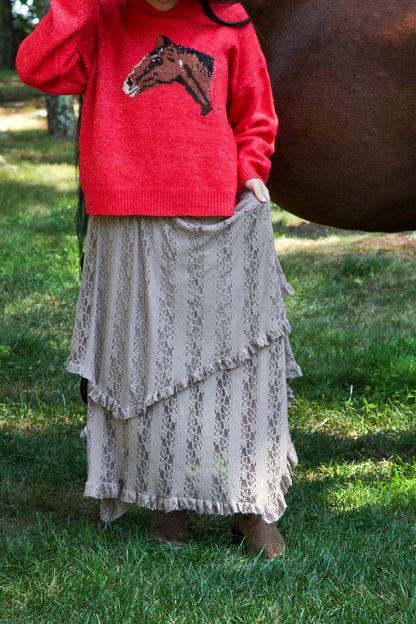 Lacey Tiered Skirt
