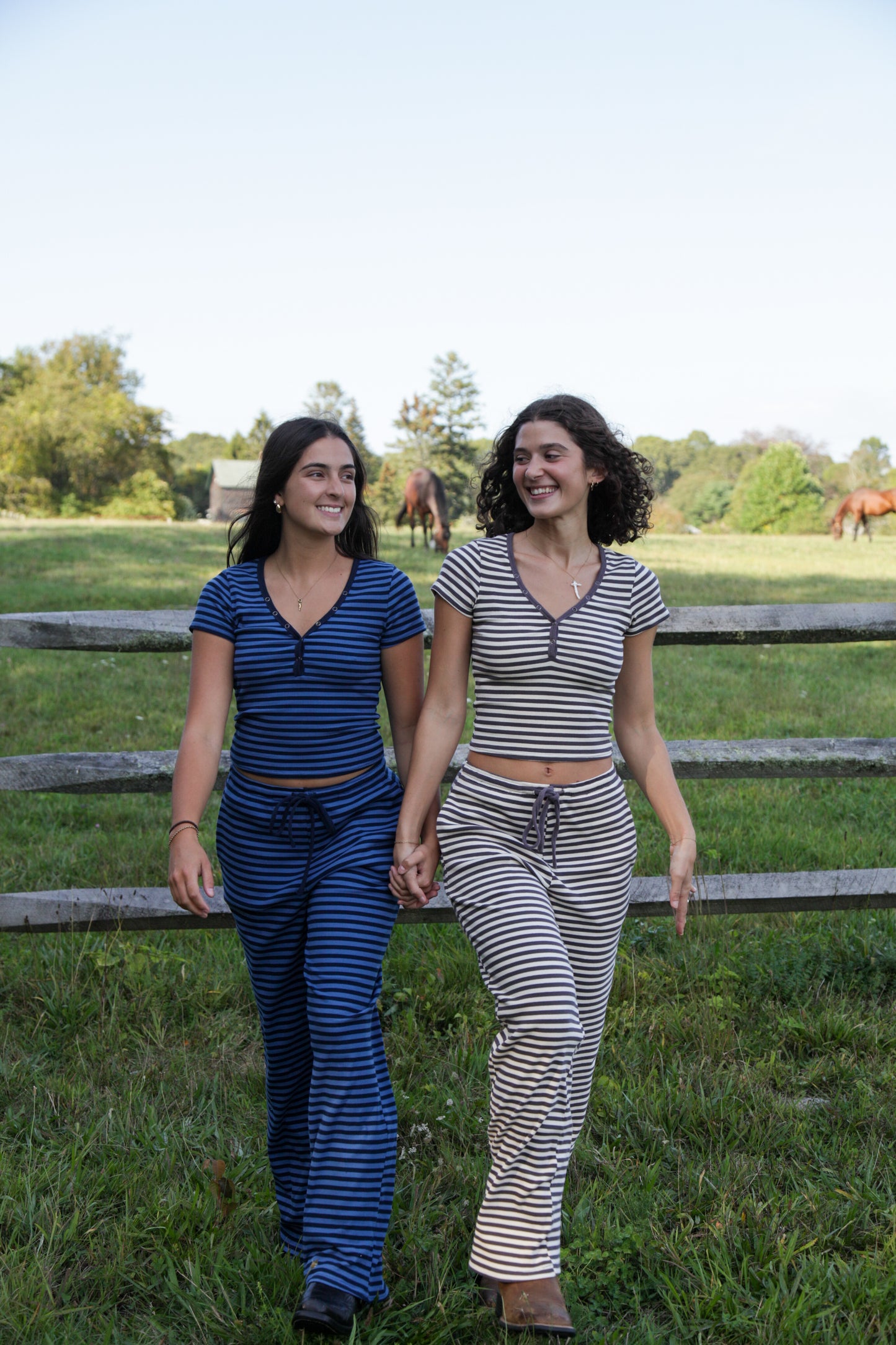 Hay Field Striped Bottoms