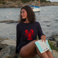 Navy Lobster Sweater