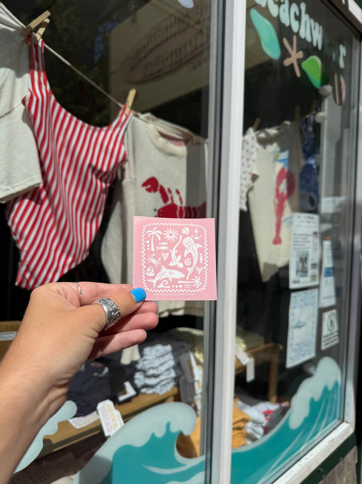 Respect the Fin Sticker