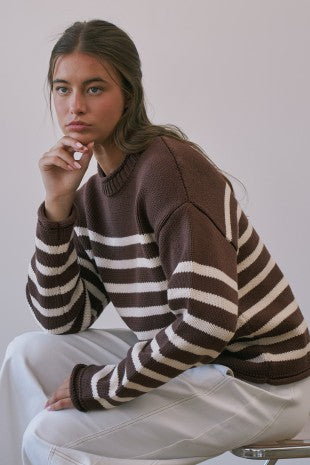 Nantucket Rolled Neck Sweater