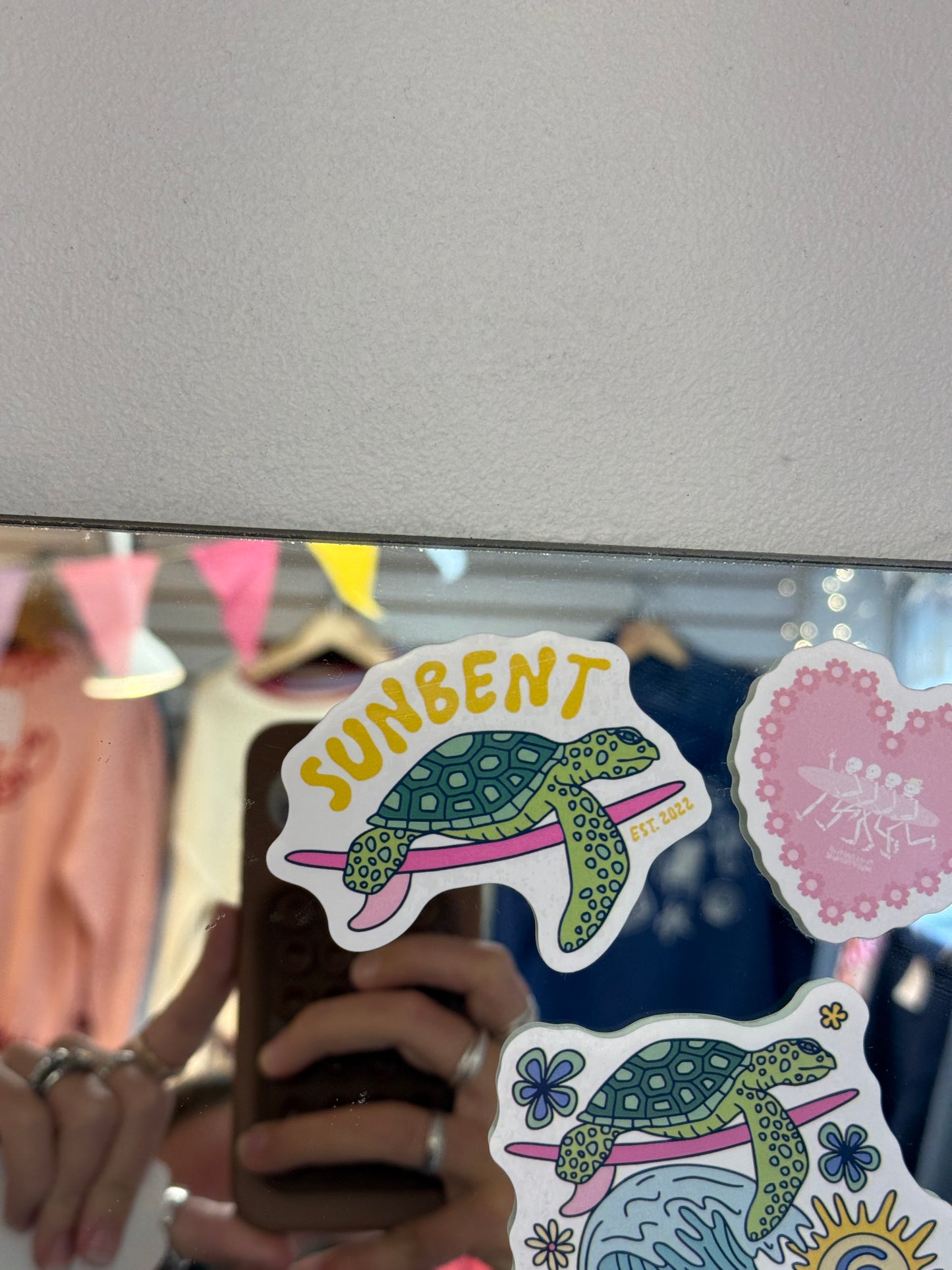 Sunbent Sticker