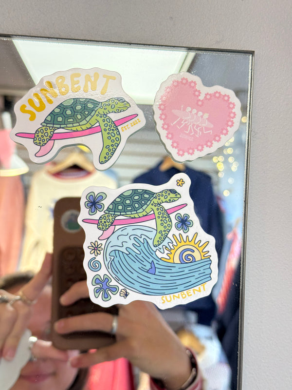 Sunbent Sticker