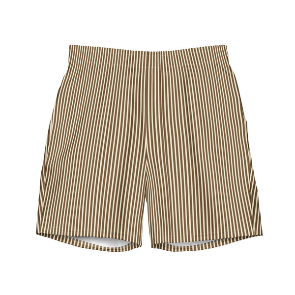 Striped Coconut Swim Trunks