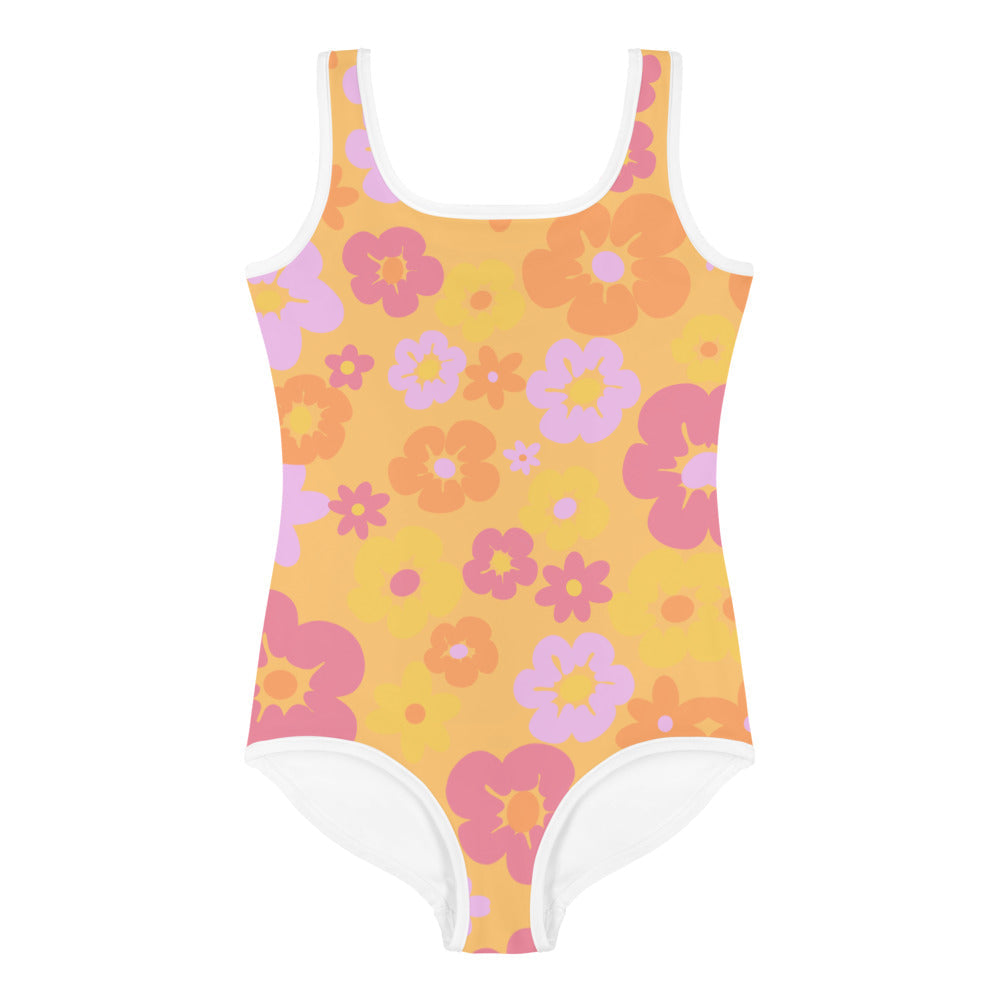 A Summers Daydream Kids One Piece Swim Suit
