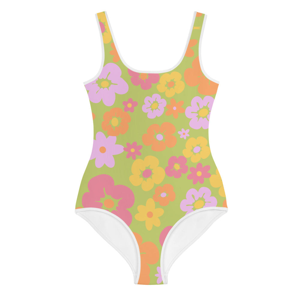 A Summers Daydream Youth One Piece Swim Suit