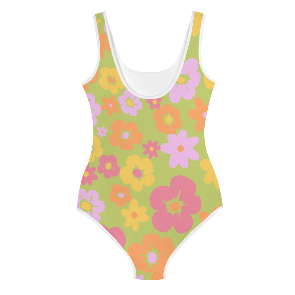 A Summers Daydream Youth One Piece Swim Suit