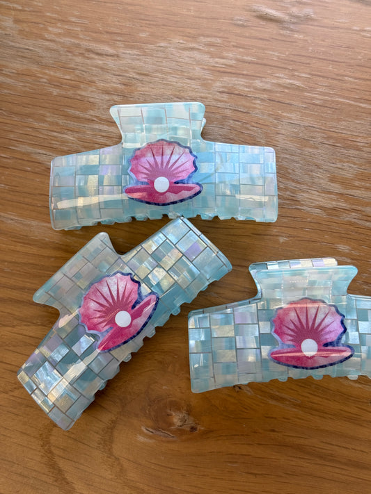 Mother of Pearl Hair Clip
