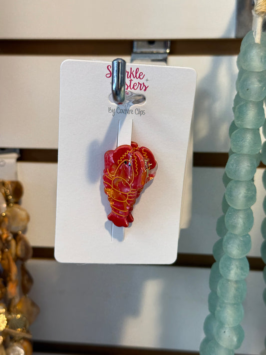 Mini Lobster Hair Clip