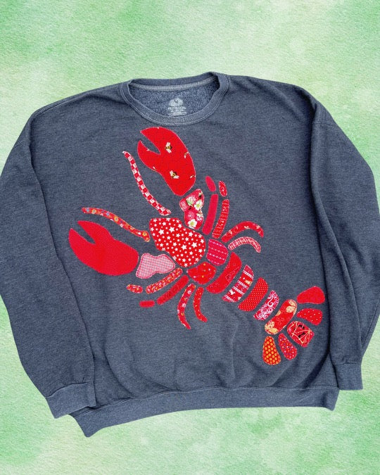 Red Patchwork Lobster