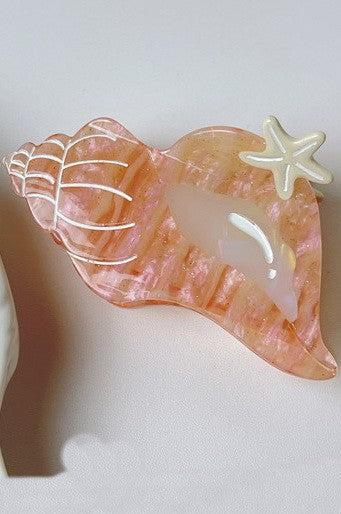 Conch Shell Hair Clip