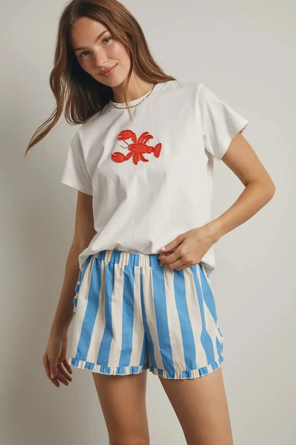 Lobster Patchwork Tee