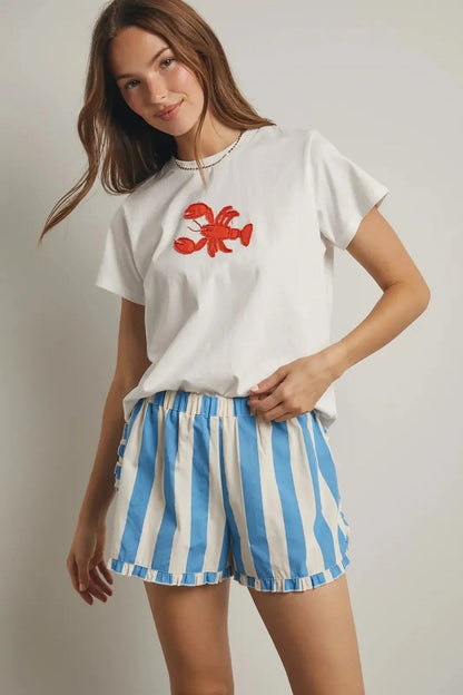 Lobster Patchwork Tee