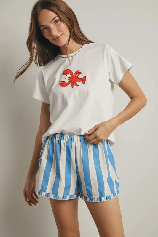 Lobster Patchwork Tee