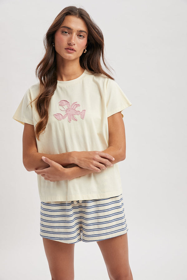 Lobster Patchwork Tee