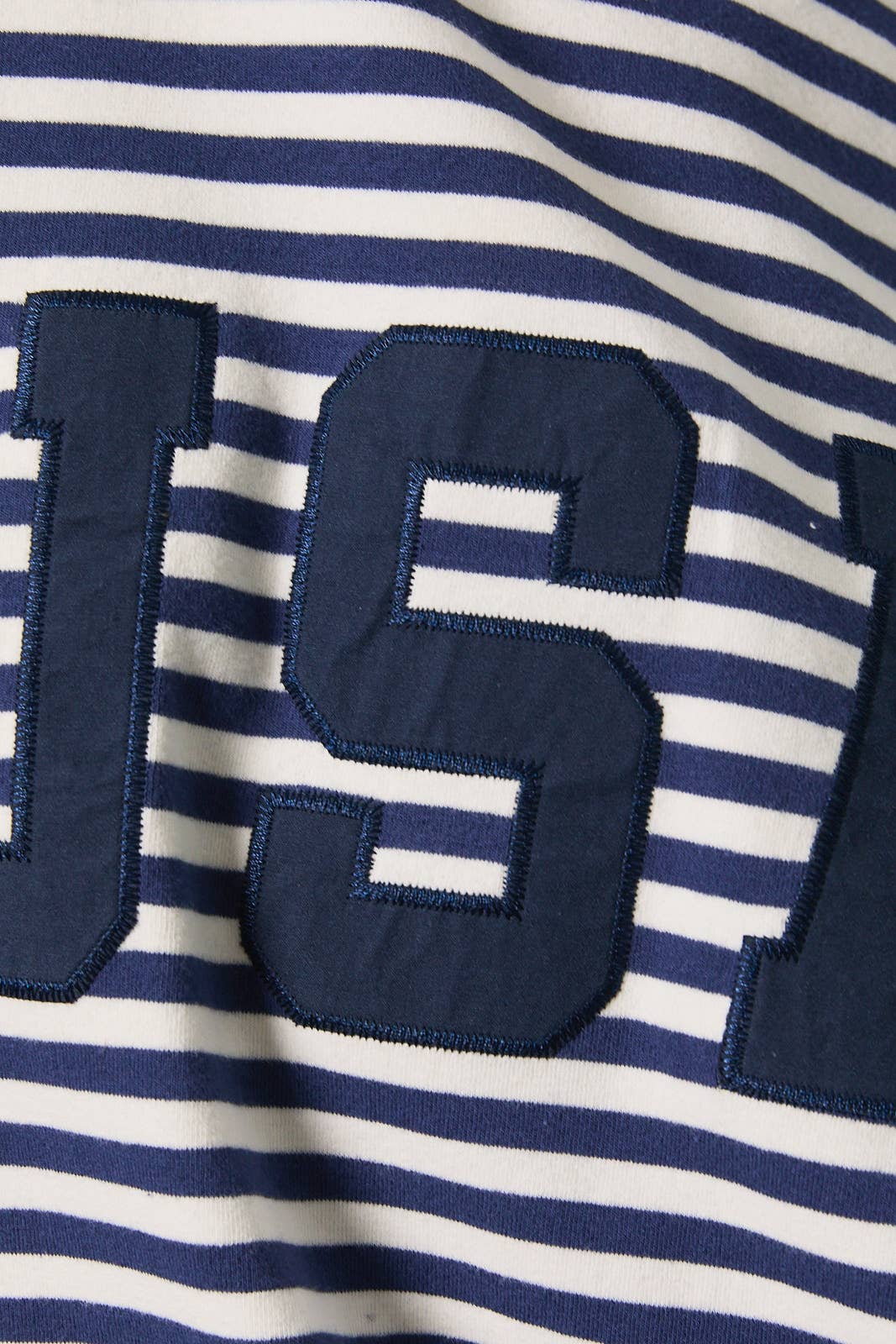 USA Striped Mock Neck