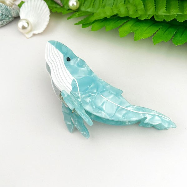 Whale Hair Clip