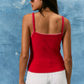 American Flag Patchwork Tank