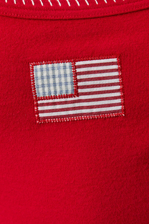 American Flag Patchwork Tank