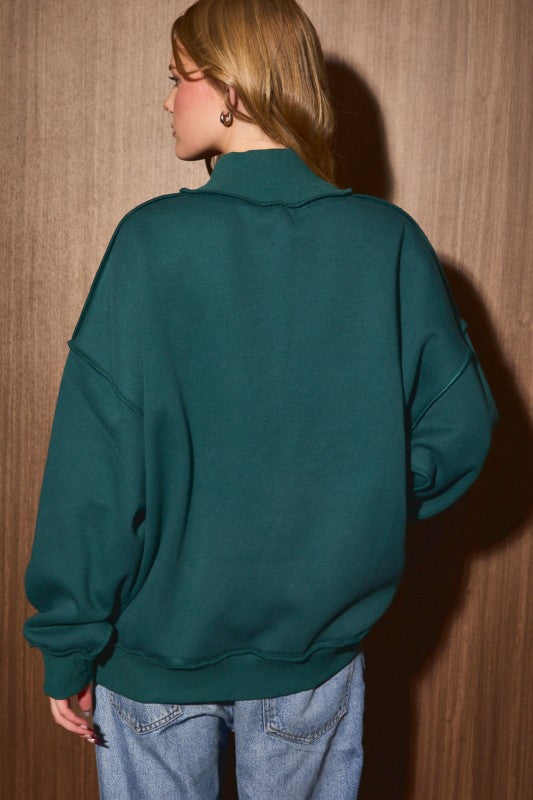 BLESSED Mock Neck