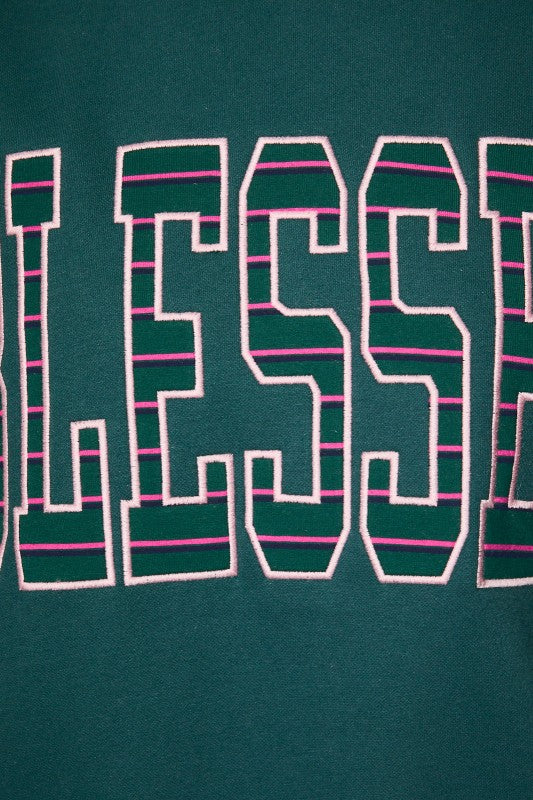 BLESSED Mock Neck