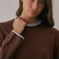 Mallory Rolled Sweater
